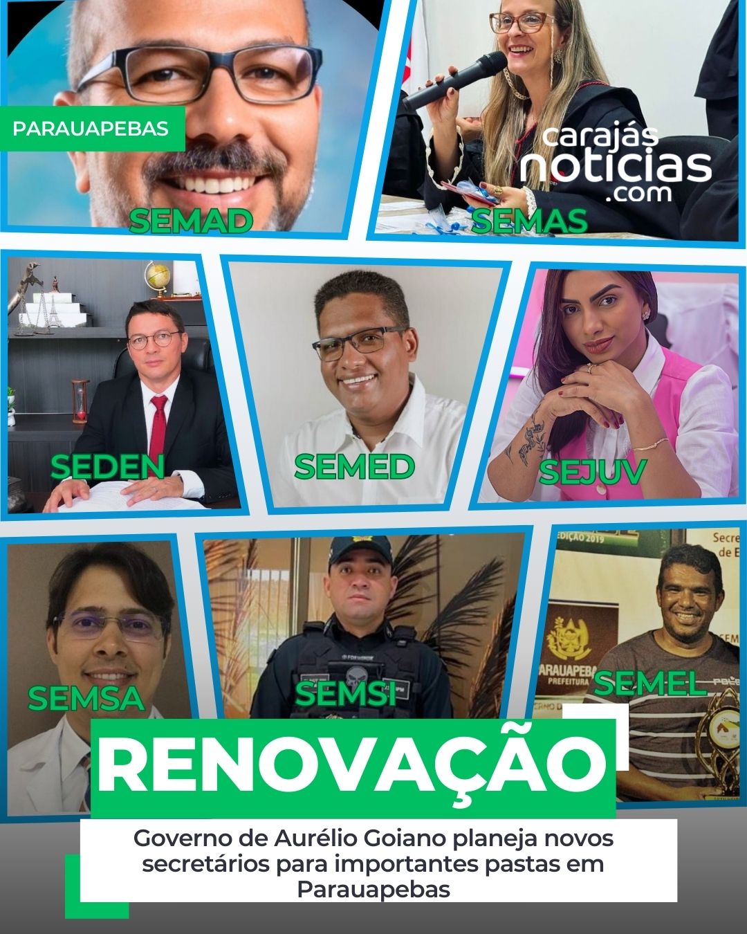 Governo de Aurélio Goiano planeja novos secretários para importantes pastas em Parauapebas